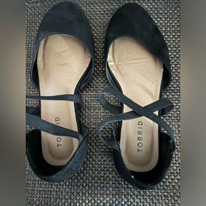 Torrid Ballet Flats with strappy band